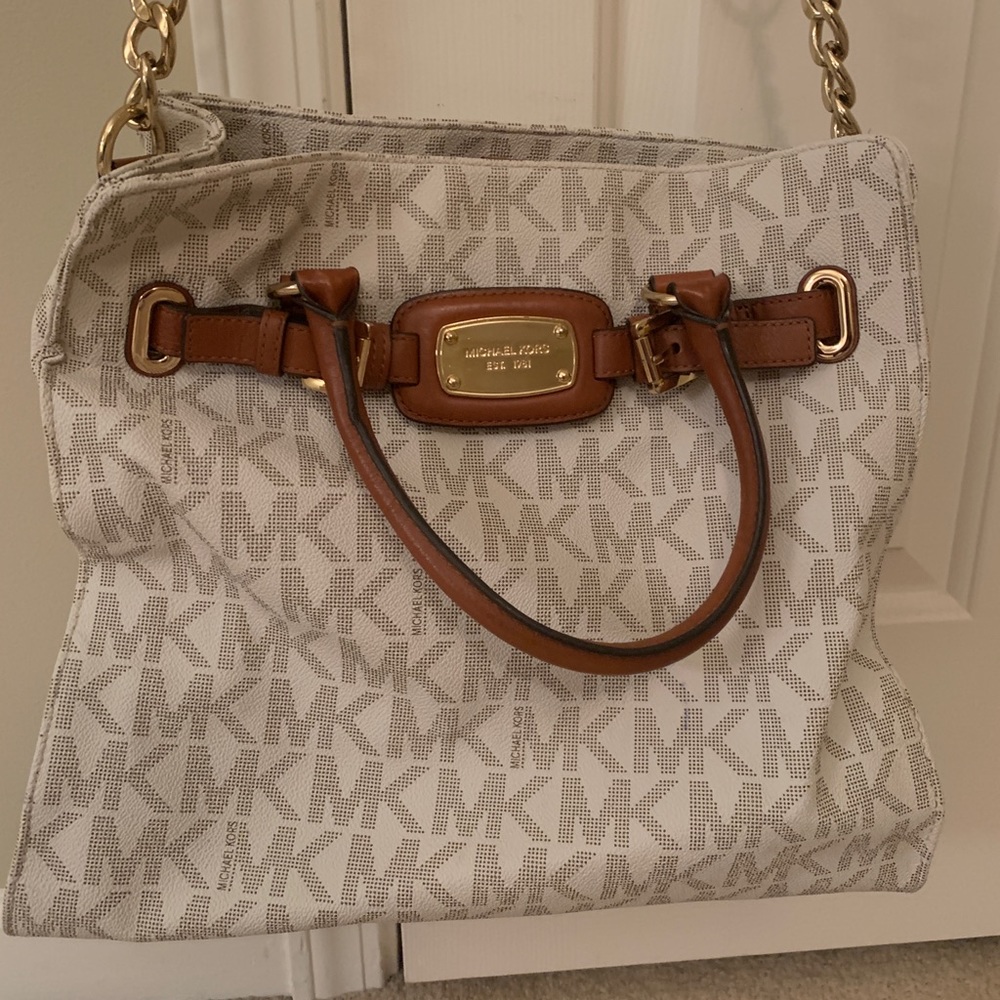 Michael Kors Hamilton Large Vanilla